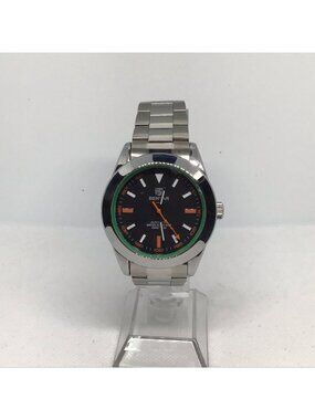 BENYAR BY-5176M Men's 41mm Automatic Watch Black Dial Oyster Bracelet READ